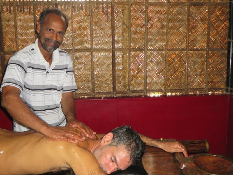 Guest accommodation at Gowrisankara Ayurvedic retreat