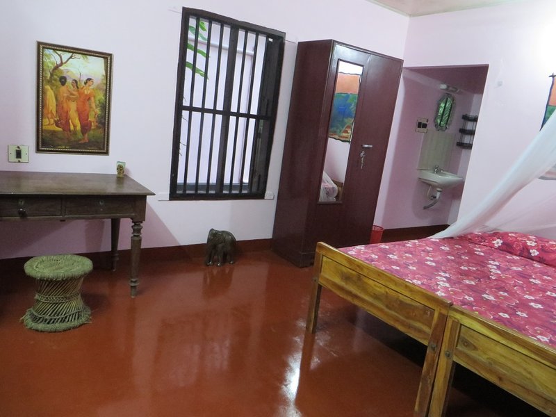 Resort-style room at Gowrisankara Ayurvedic centre